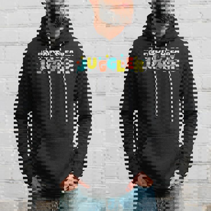 ジャグラーであることを誇りに思う パーカー 彼への贈り物