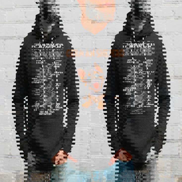 ジャーマン シェパードの犬の散歩犬愛好家のジャーマン シェパード パーカー 彼への贈り物