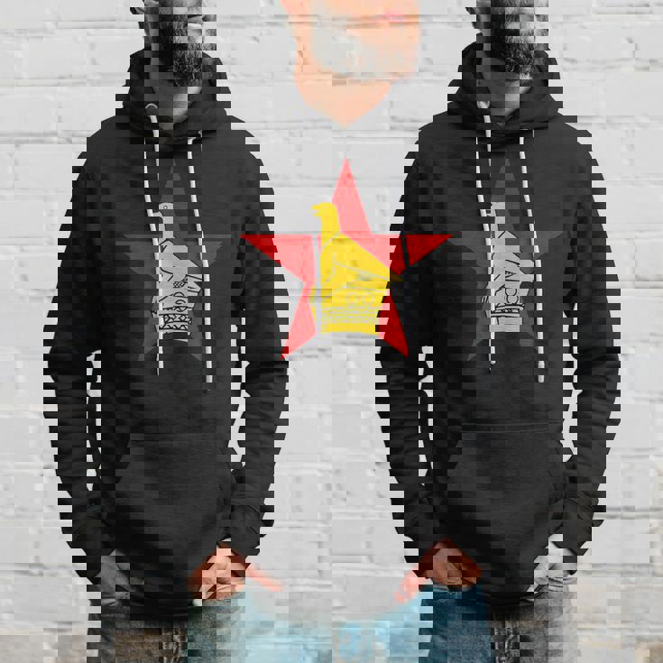 ジンバブエ ソープストーン バードフラッグ パーカー 彼への贈り物