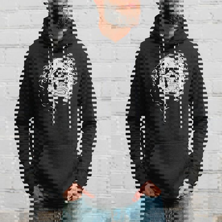 スカル×スタチュー パーカー 彼への贈り物