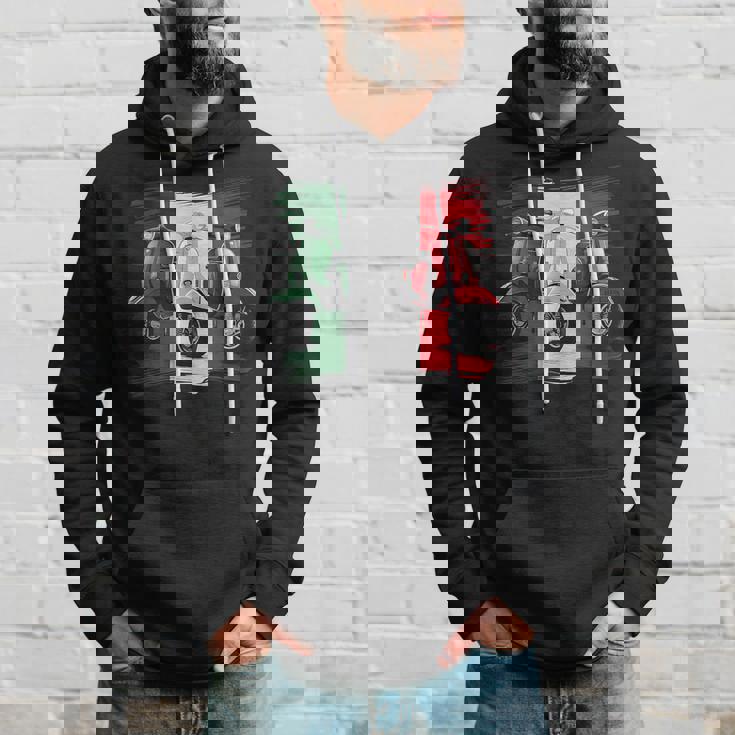 スクーター バイク バイク スクート イタリア国旗 原付スクーター パーカー 彼への贈り物