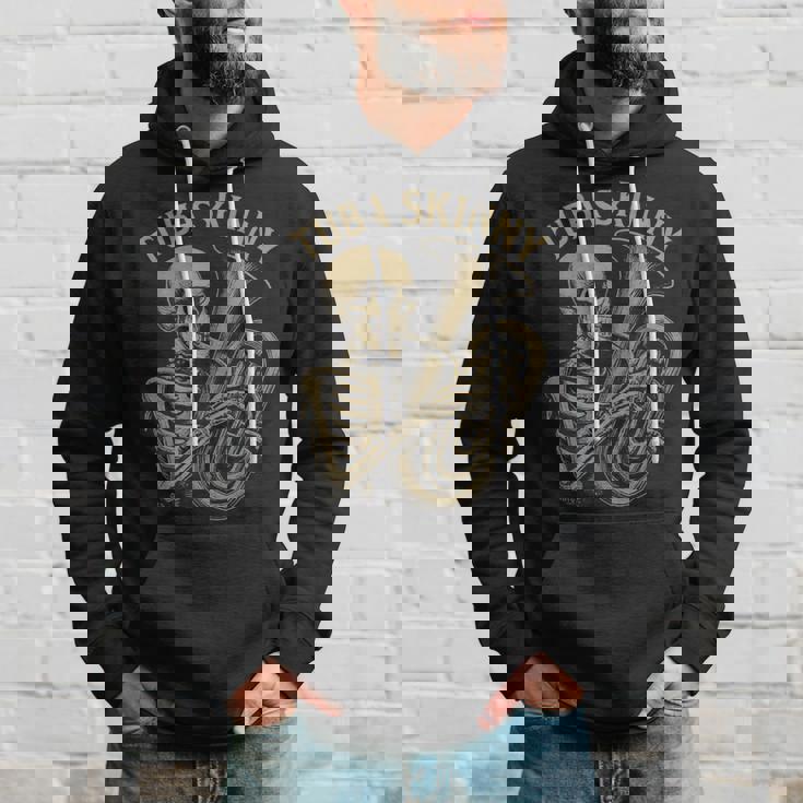 スケルトン チューバ スキニー パーカー 彼への贈り物