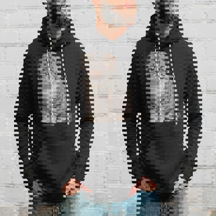 スコティッシュフォールド シンプルデザイン パーカー 彼への贈り物