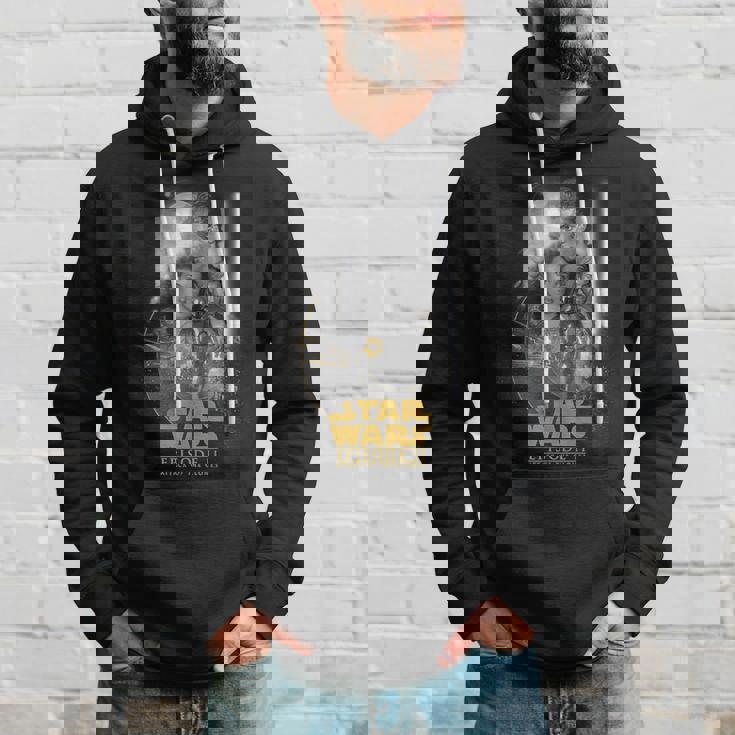 スター・ウォーズ クラシック エピソードii クローンの攻撃ポスター パーカー 彼への贈り物