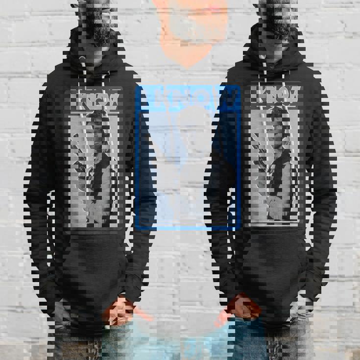 スター・ウォーズ クラシック ハン・ソロ I Know You Love Me ポスター パーカー 彼への贈り物