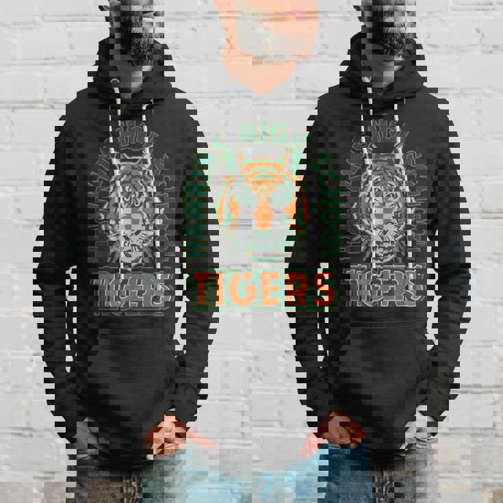 ストレンジャー・シングス ホーキンス・ハイ・タイガース 凝視ファン記念品 パーカー 彼への贈り物