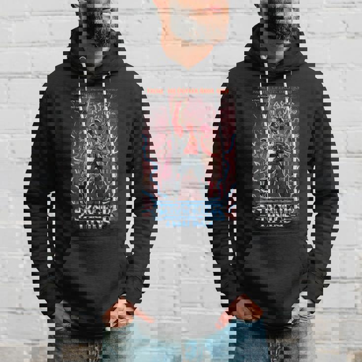 ストレンジャー・シングス リミックス エディ・ヘルファイア クラブ アートポスター パーカー 彼への贈り物