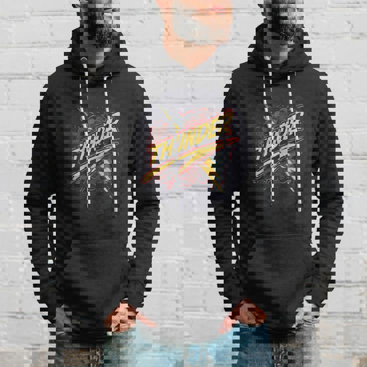 ストームファンのためのクールなサンダーステートメント衣装。 パーカー 彼への贈り物