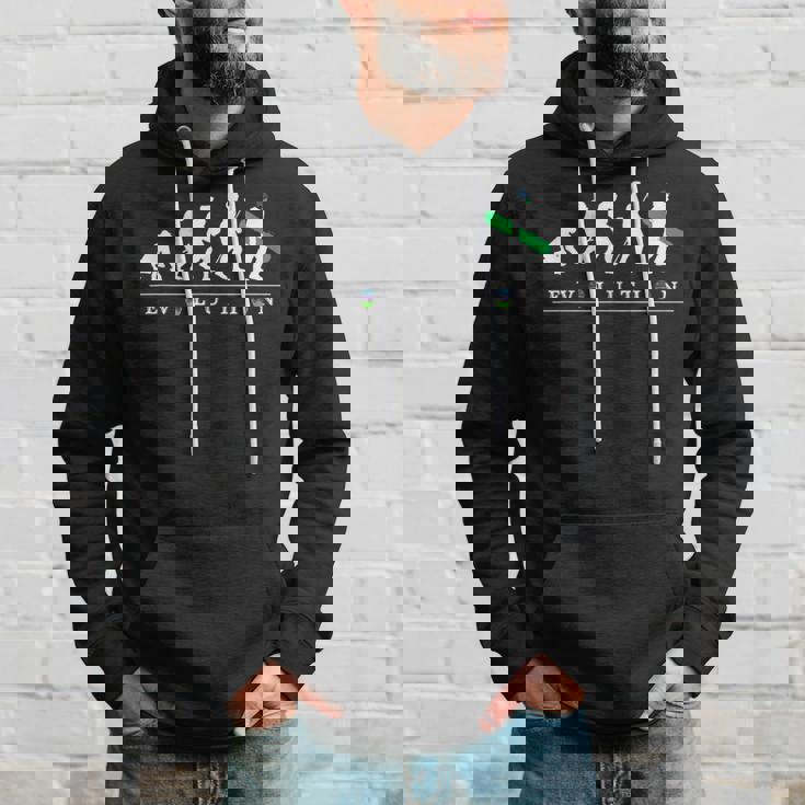 おもしろ スノボ 人類の進化 かっこいい シルエット スノーボード ネタ デザイン 記念品 スノボ選手 パーカー 彼への贈り物