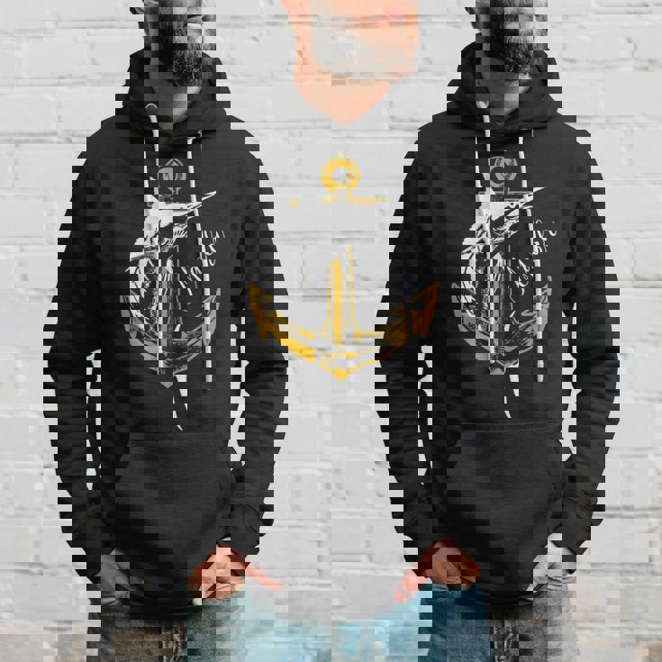 スポーツフィッシング カジキ メカジキ セイルフィッシュ アンカー付き パーカー 彼への贈り物