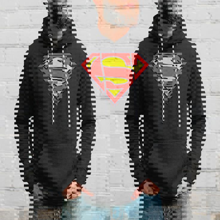 スーパーマン レジェンダリー クラシック ロゴ パーカー 彼への贈り物