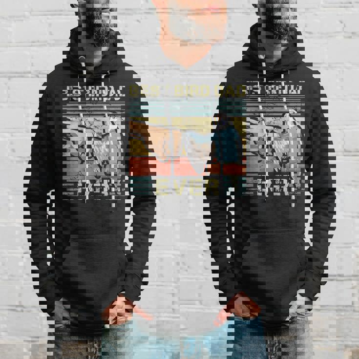 セキセイダッド 鳥好き 父 動物愛好家 鳥の男 パーカー 彼への贈り物