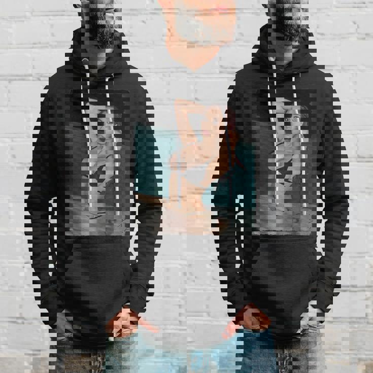 セクシーガールグラフィックtシャツ プールでセクシーなアジアのピンナップガール パーカー 彼への贈り物