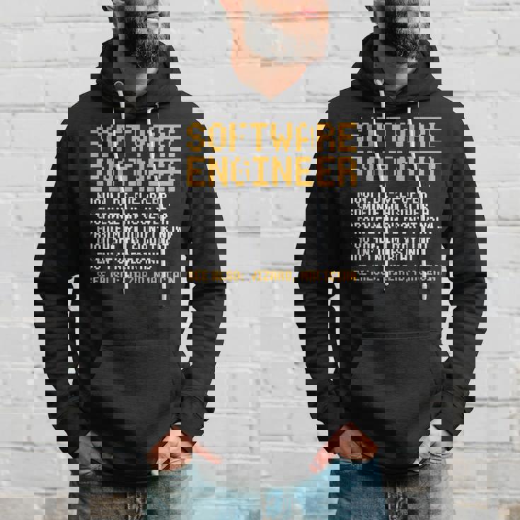 ソフトウェアエンジニア定義面白いコンピュータサイエンスジョーク パーカー 彼への贈り物