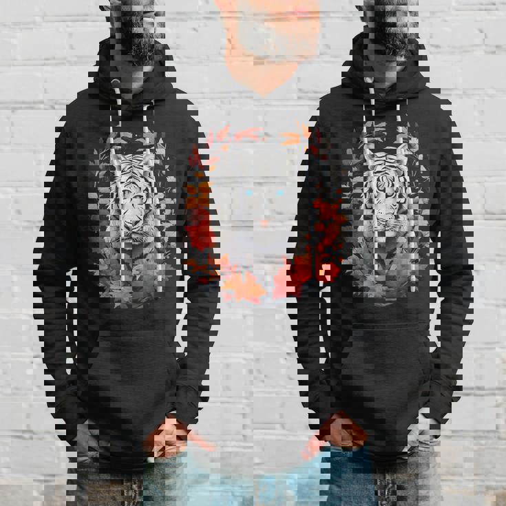 タイガー 動物 グラフィックアート トラ パーカー 彼への贈り物