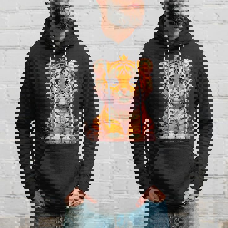 タイガーカブ×可愛いベイビータイガー パーカー 彼への贈り物