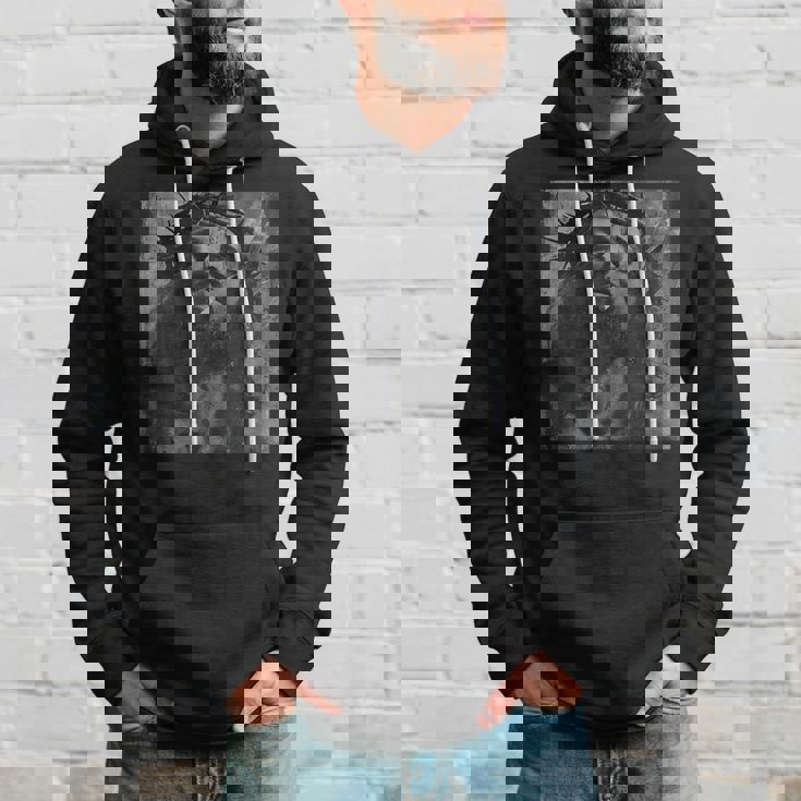 タバコを吸うクールなイエス・キリスト、反抗的なイエス・キリスト パーカー 彼への贈り物