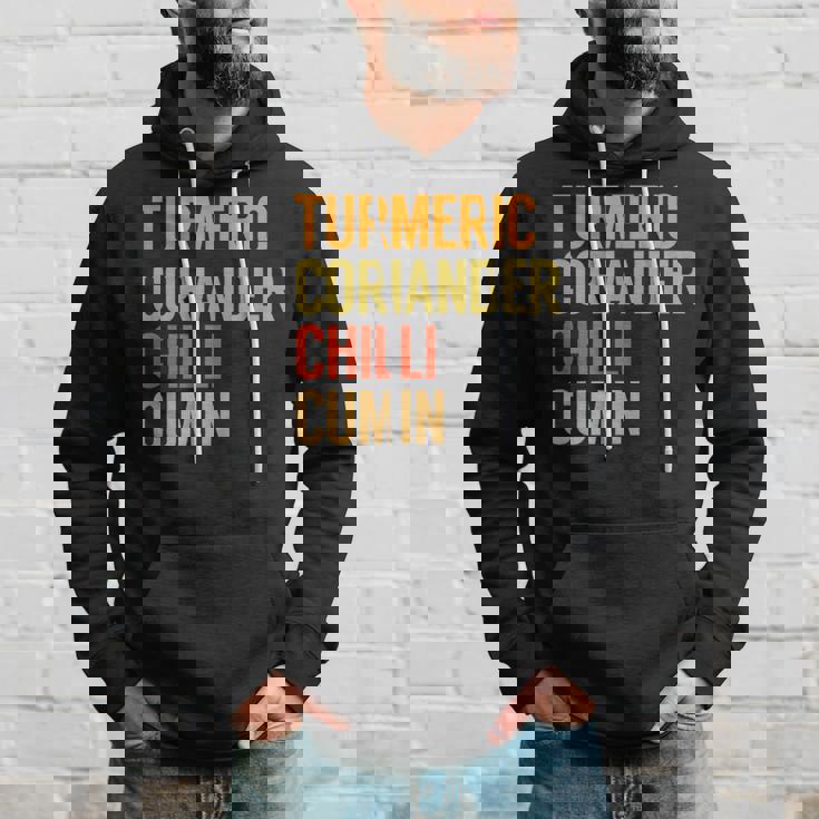 ターメリック コリアンダーチリクミン カレー パーカー 彼への贈り物