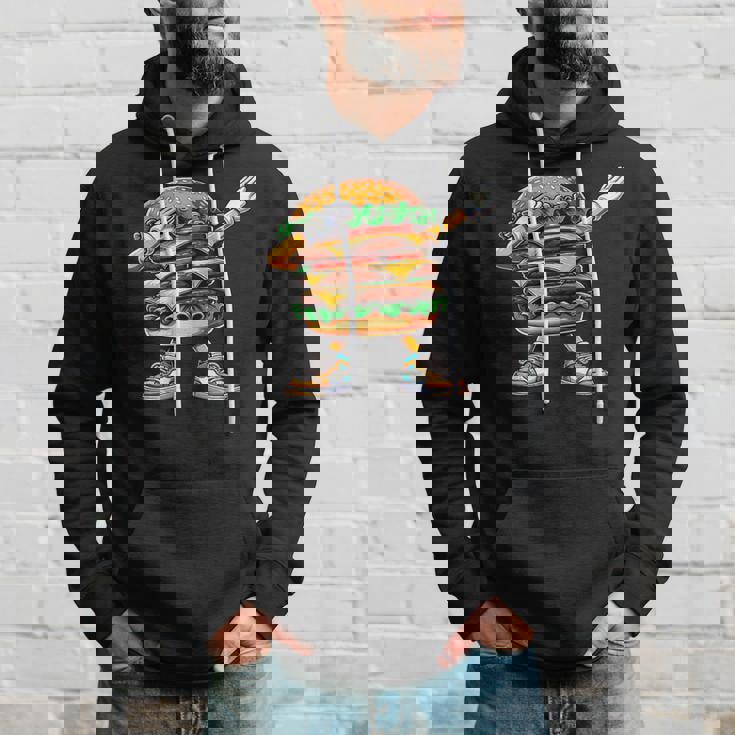 ダビングバーガー ファーストフード ナショナルハンバーガー ダブ愛好家 パーカー 彼への贈り物