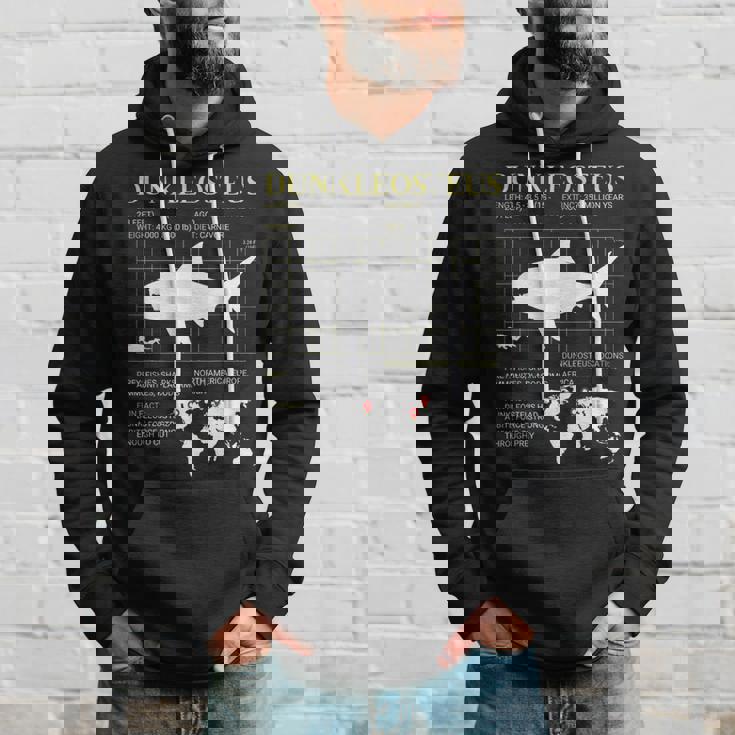 ダンクルオステウス デボン紀の海の怪物 絶滅動物 パーカー 彼への贈り物