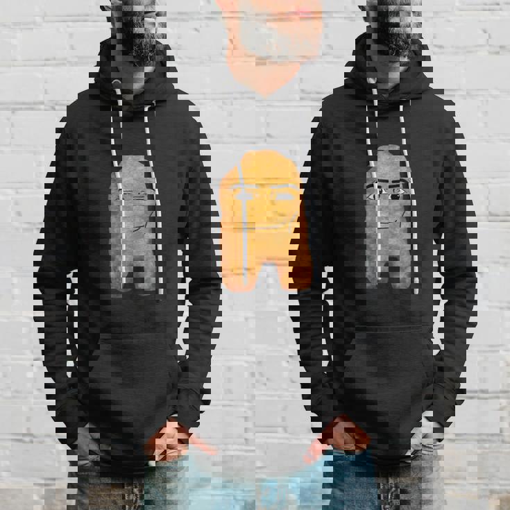 チキンナゲットマンフェイスカウボーイミーム パーカー 彼への贈り物