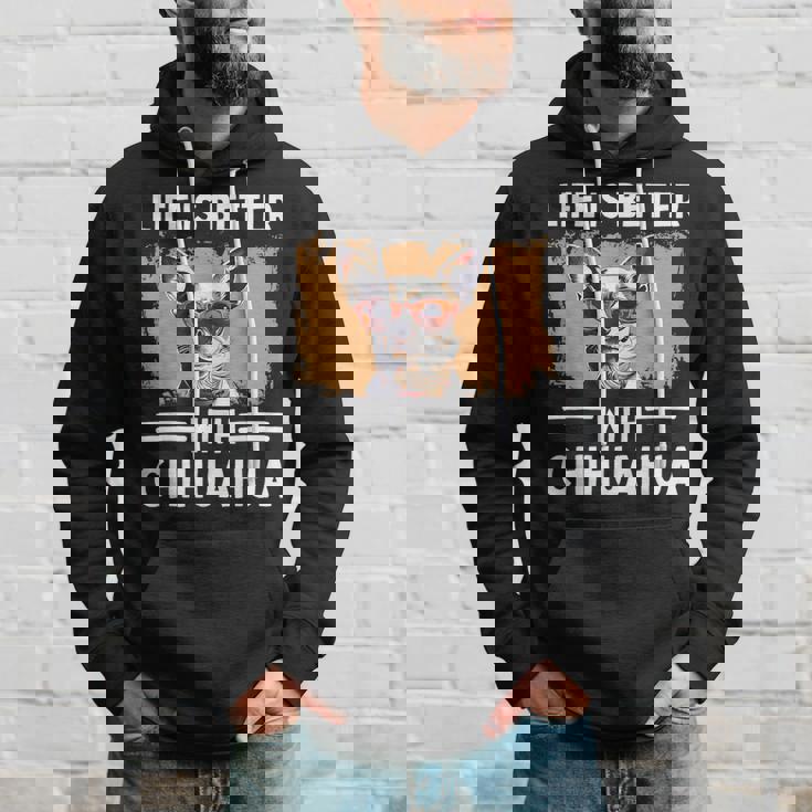 チワワデザイン レディース メンズ チワワ 犬 チワワ 恋人 パーカー 彼への贈り物