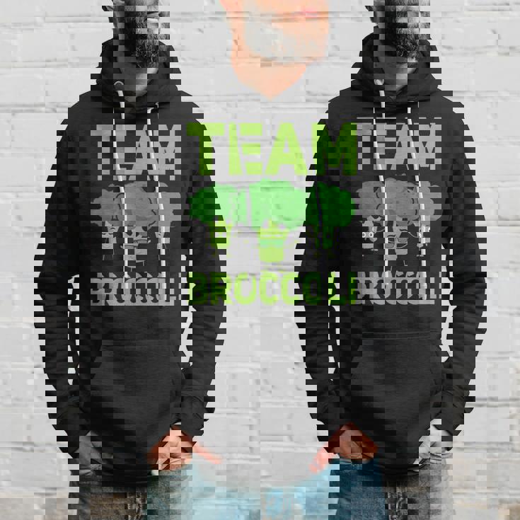 チーム ブロッコリー ビーガン ベジタリアン 植物ベース 野菜 パーカー 彼への贈り物