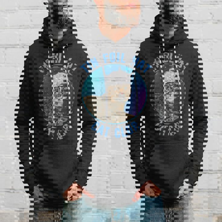 ティンホイルハットキャットクラブ陰謀論おかしい パーカー 彼への贈り物