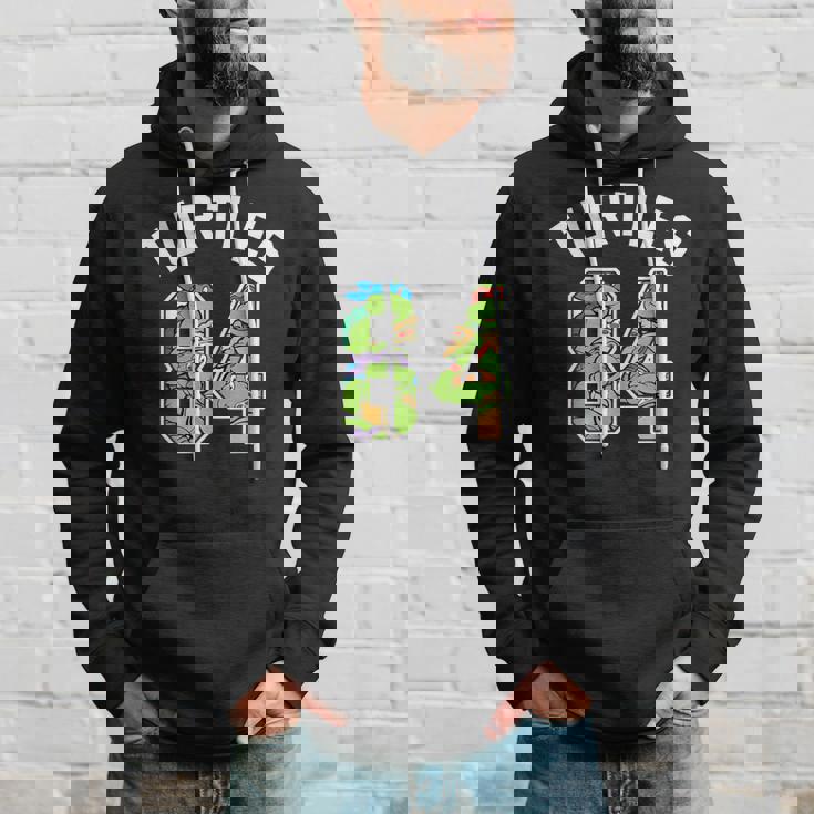 ティーンエイジ・ミュータント・ニンジャ・タートルズ 84フィート グループコラージュ パーカー 彼への贈り物