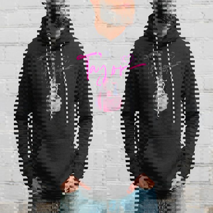 テイラーのファーストネーム 私はテイラーガールが大好きです かわいいギター パーカー 彼への贈り物