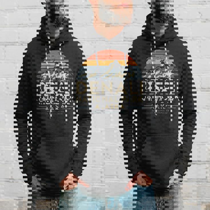 デナリ国立公園 アラスカ ハイキング キャンプ 山 お土産 パーカー 彼への贈り物