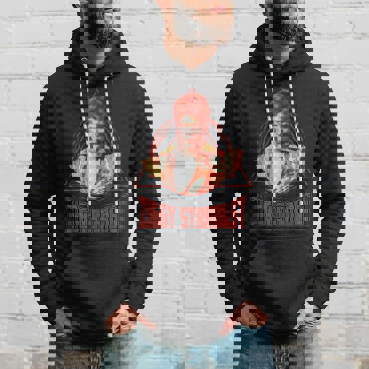 デヴィッド・ボウイ ミュージック ロック ジギー スターダスト 2 パーカー 彼への贈り物