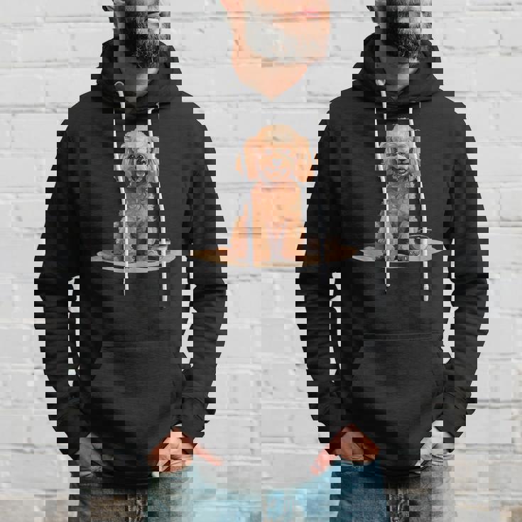 トイプードル 犬種 ペット かわいいグラフィック パーカー 彼への贈り物