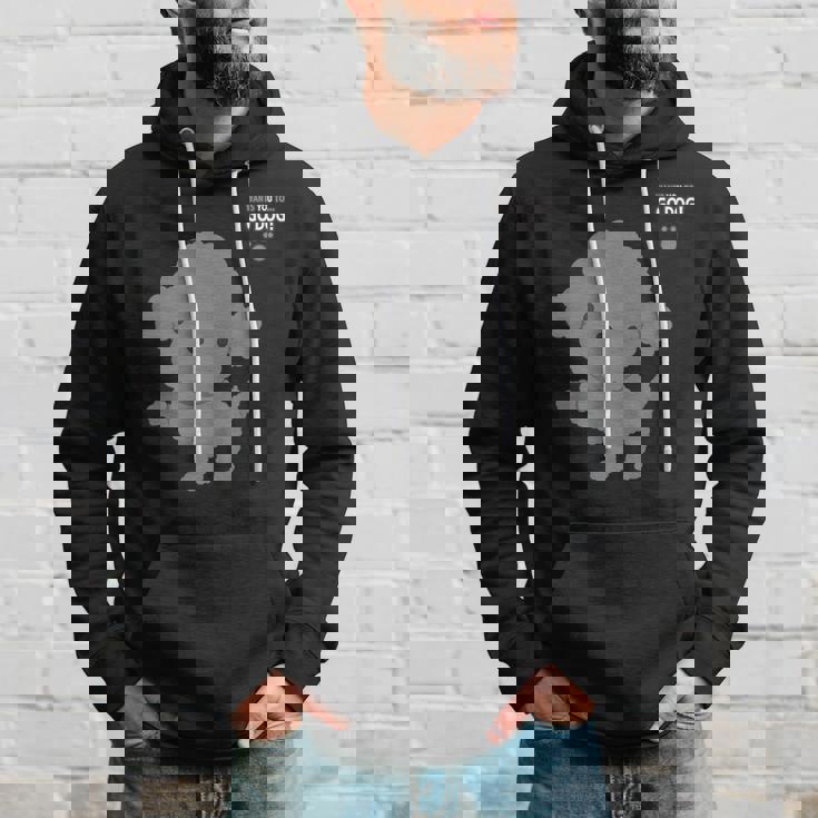 トイプードルシリーズ「シルバー（グレー）」 パーカー 彼への贈り物