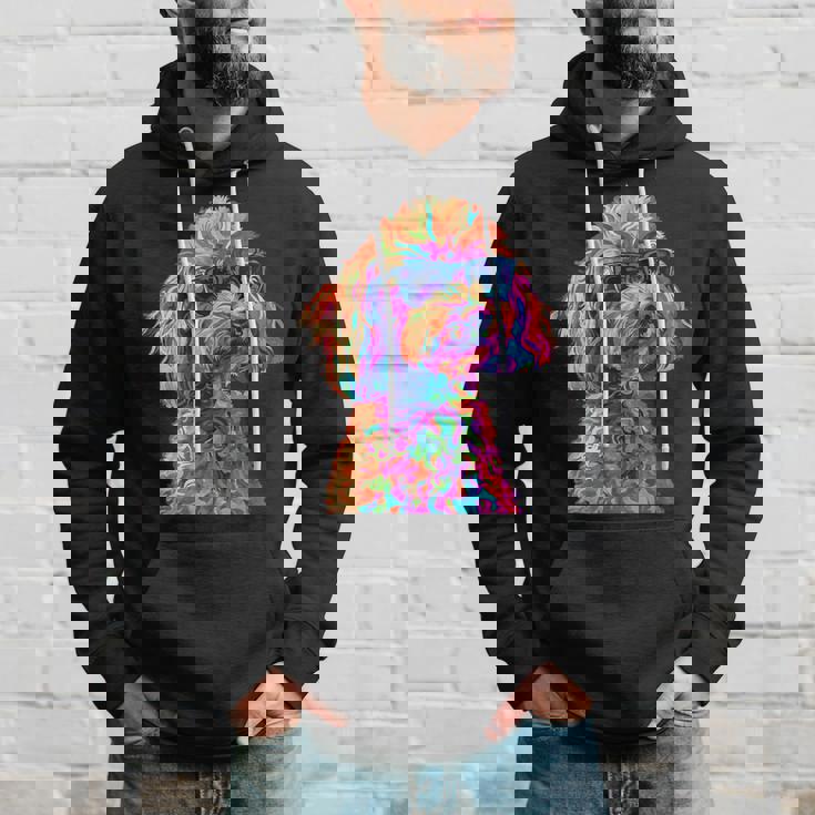 トイプードル愛好家デザイン ポップアート 面白いトイプードル 犬 パーカー 彼への贈り物