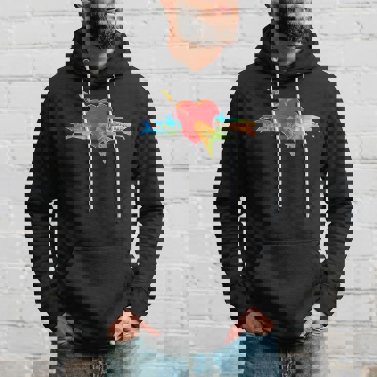 トム・ペティとハートブレイカーズのクラシックロゴ。 パーカー 彼への贈り物