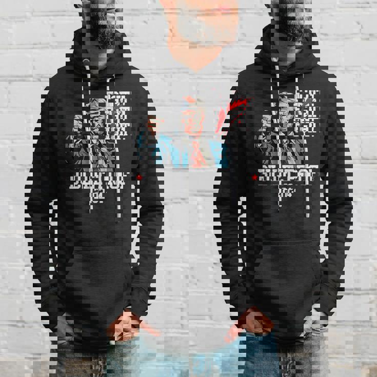 トランプ 防弾 ファイト ファイト ファイト パーカー 彼への贈り物