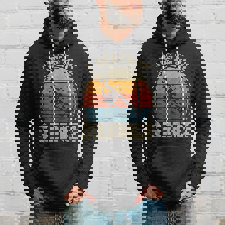 トランペット奏者 I Destroyilence Recto Trumpet Lovers パーカー 彼への贈り物