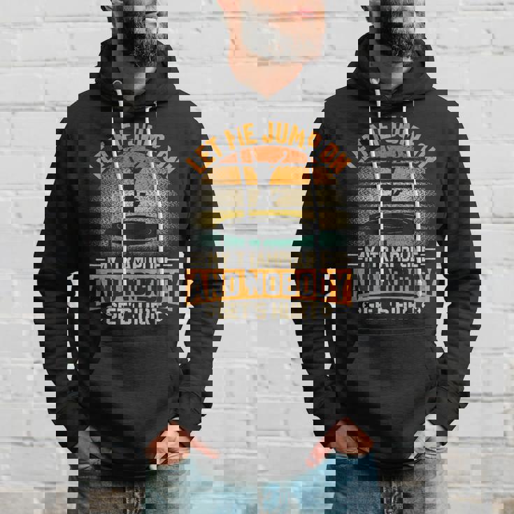 トランポリン ジャンプ トランポリン体操 パーカー 彼への贈り物