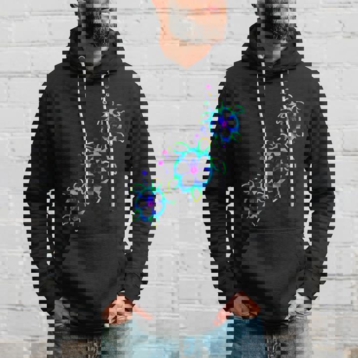 トロピカルカラー ハワイアン ホヌー ウミガメ パーカー 彼への贈り物