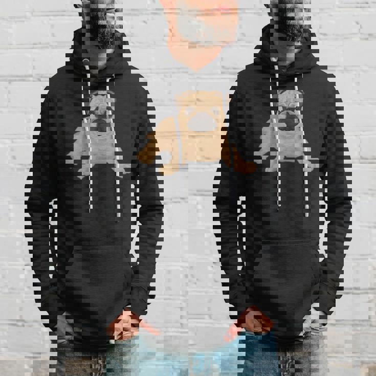 ドッグパグ ドッグモチーフ 犬好きへのギフト パグ パーカー 彼への贈り物