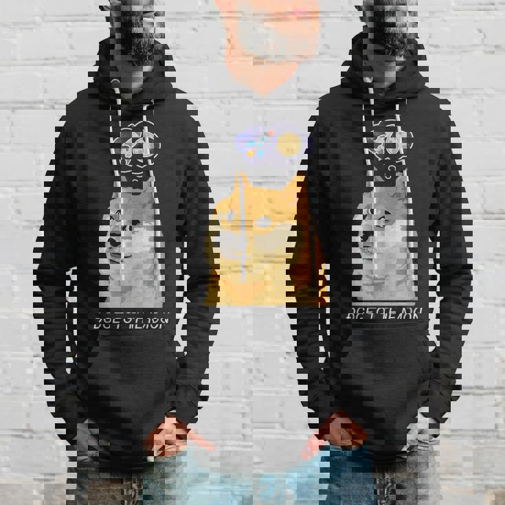 ドージコインdogecoin Hodl 月へ月にto The Moon 暗号通貨doge Memeドージミーム パーカー 彼への贈り物