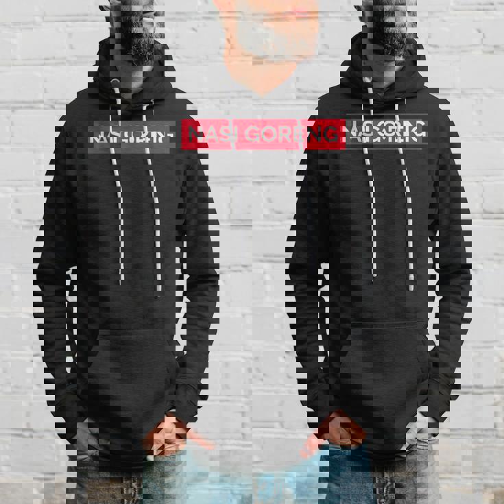 ナシ・ゴレンおもしろ パーカー 彼への贈り物