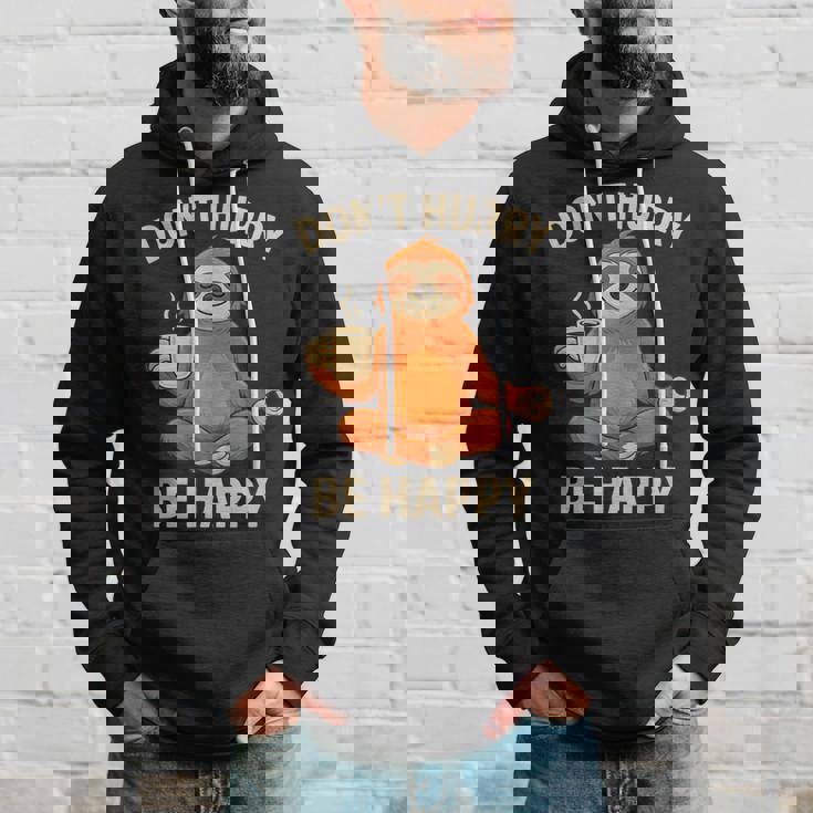 ナマケモノ コーヒー 瞑想 グラフィック 面白い パーカー 彼への贈り物