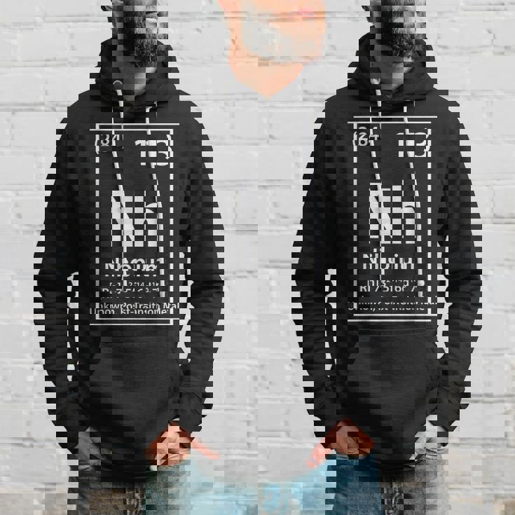 ニホニウム化学元素白 パーカー 彼への贈り物