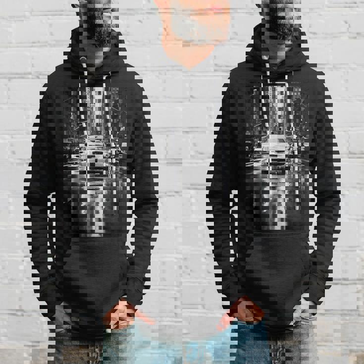 ニューヨークのタクシーのモノクロ写真 写真 パーカー 彼への贈り物