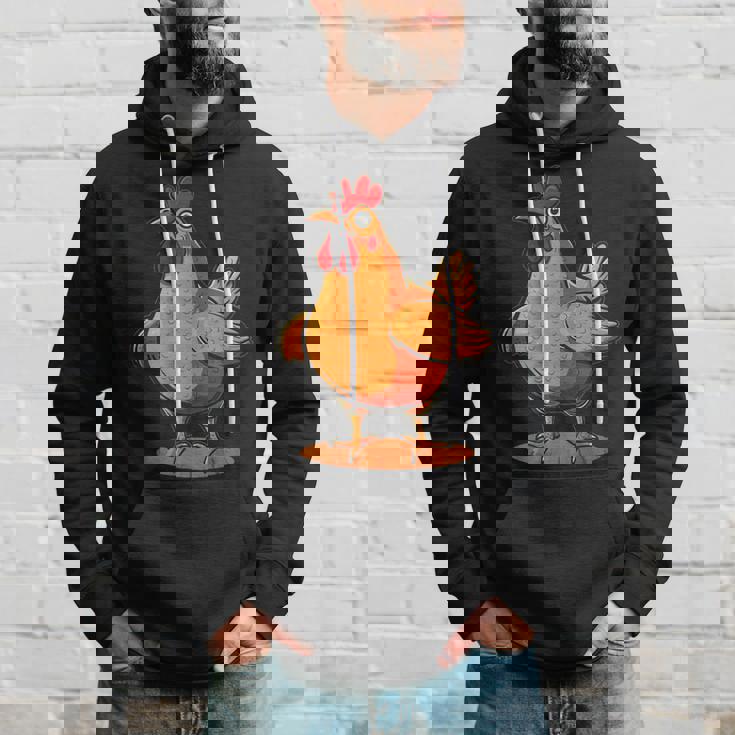ニワトリとオンドリの胸のコスチューム パーカー 彼への贈り物