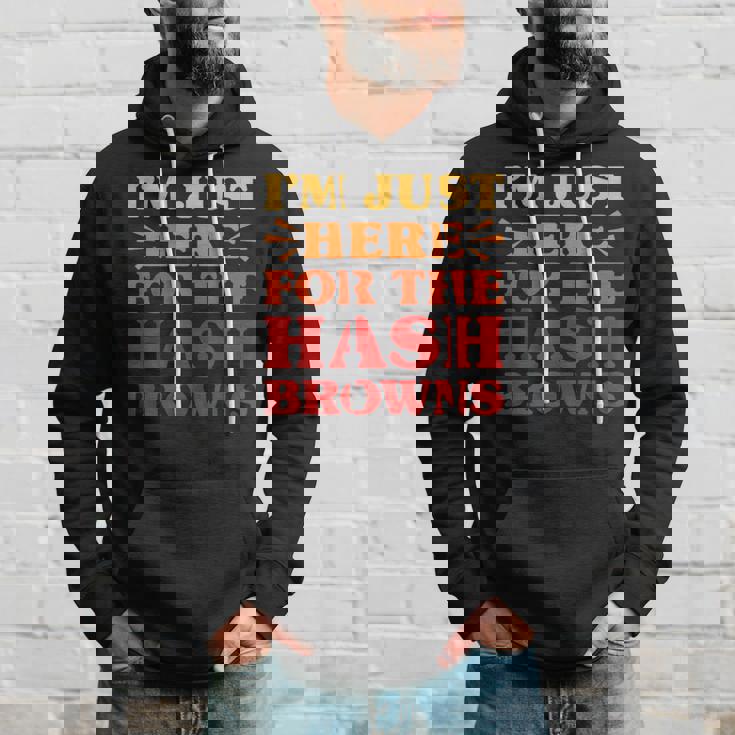 ハッシュブラウンズ I Love Hash Browns面白い食べ物 ハッシュブラウンズ好き パーカー 彼への贈り物