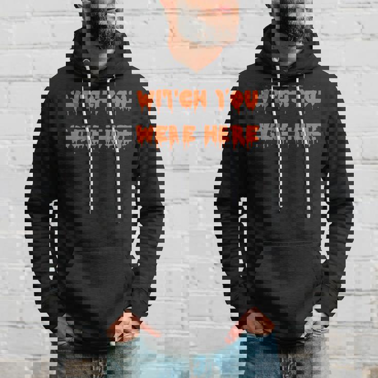 ハッピーハロウィン魔女 You Were Here 不気味なコスチューム パーカー 彼への贈り物