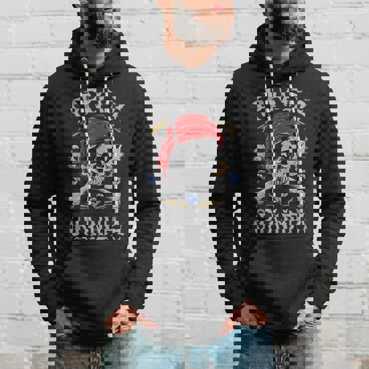 ハロウィン 怖い海賊 スカル・クロスボーン 海賊おじいちゃん パーカー 彼への贈り物